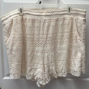 a womens Dept222 casual stretch lined plus size shorts size 3 X